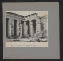 Thebes, Medinet Habu, Corner of Colonnade Court