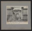 Thebes, Medinet Habu, Entrance to small Temple of Rameses III