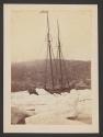 [The schooner Benjamin S. Wright in ice at Square Island Harbor, Labrador]