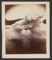 [Ice formation with hole, off the coast of Labrador]
