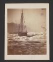 [Schooner Benjamin S. Wright in Square Island Harbor with ships in background, Labrador]