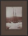 [The schooner Benjamin S. Wright in ice at Square Island Harbor, Labrador]