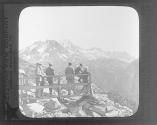 At Inspiration Point on W.P. and Y.R.R. Yukon Railroad, Alaska