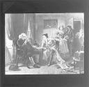 Dr. Johnson reading Goldsmith MS