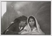 Urma's older sister Bimla bids farewell to their mother Ancha Devi before returning to her husband's home, Lunkaransar.