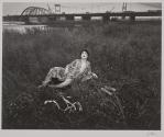 [Simmon by the bank of the Arakawa River, Tokyo]