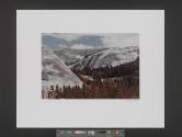 [View of snow covered mountains]