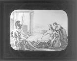 Aeneas relating his adventures to Dido.