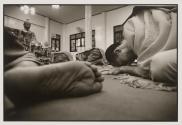 Prayer and meditation by HIV+ monks at Wat Prabat Nampu helps to keep their minds calm and positive