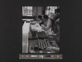 [Women working in the Kugler Factory with metal casts, Geneva]