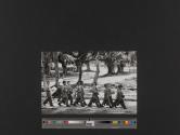 [Schoolboys march to ballet school, Havana]