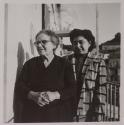 [Maria Rosina (Pachi') Toscano and Giuseppina Toscano, mother and sister of the photographer, at their home in Roccella Jonica]