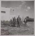 [Domenico Bova (center), local politican, with two other men]