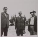 [Domenico Bova (left), local politican, with two other men]