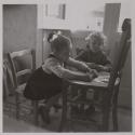 [Rosa Maria Toscano, child of the photographer, with her friend Pina Albanese]
