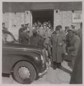 [Political event letting out of a local theather in Rocella Jonica]