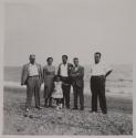 [Toscano family on beach]