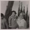 [Baronesa (right) and her family]