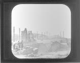 Ruins of Persepolis. Riviere.
