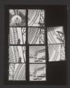 [Contact sheet from construction of a blimp hanger]