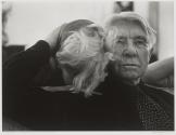 Marilyn Monroe and Carl Sandburg, Beverly Hills