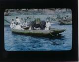 [Crossing river on "Narubae" (ferry boat)]