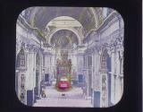 Interior of St Peter Rome