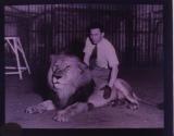 [Man with lion]