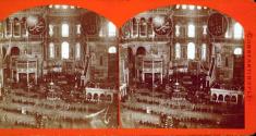 [Interior of mosque in Constantinople]