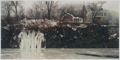 Ice Falls, Erie Canal, Little Falls, New York