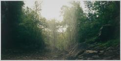 View from behind Ozone Falls, Cumberland Plateau, Tennessee