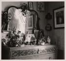 [Still life of Catholic statuettes, Buffalo, New York]