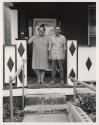 [Husband and wife on porch, Buffalo, New York]