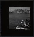 [Coastal village from boat, Greece]