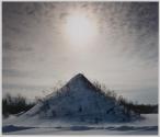 Nursery Topsoil Pile (Winter), Lancaster, New York