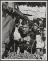 Vietnam 1964 - This Vietcong guerilla, detained in the Cai Cai prisoners' compound, near the Cambodian border, is one among 300 suspected Vietcong captured by the South Vietnamese forces.
