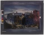 [Aleta Cornelius' painting Long the Pennsylvania Line]