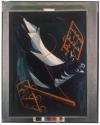 [Franklin Boggs' painting Flying Harrows (1948)]