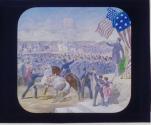 Rally of Troops at Washington, 1861.
