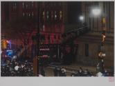 New York police officers in riot gear enter Hamilton Hall at Columbia University, New York