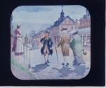 Franklin's first arrival in Philadelphia.