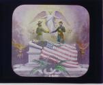 Allegory: "Lets us have Peace."
