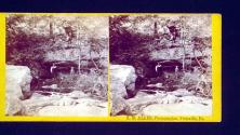 Scenery at West West Falls, Schuylkill County, Pennsylvania