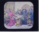 Luther before Cardinal Cajetan at Augsburg.