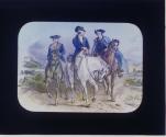 Washington going to First Congress, 1774.