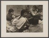Untitled (Women sitting with children)