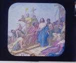 Christ Arriving at Mount Calvary. Steuben.