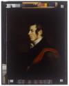 [Reproduction of a painting of a man in profile]