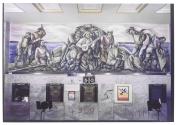 [Edward Millman and Mitchell Siporin's murals in the main Post Office, St. Louis, Missouri]