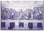 [Edward Millman and Mitchell Siporin's murals in the main Post Office, St. Louis, Missouri]